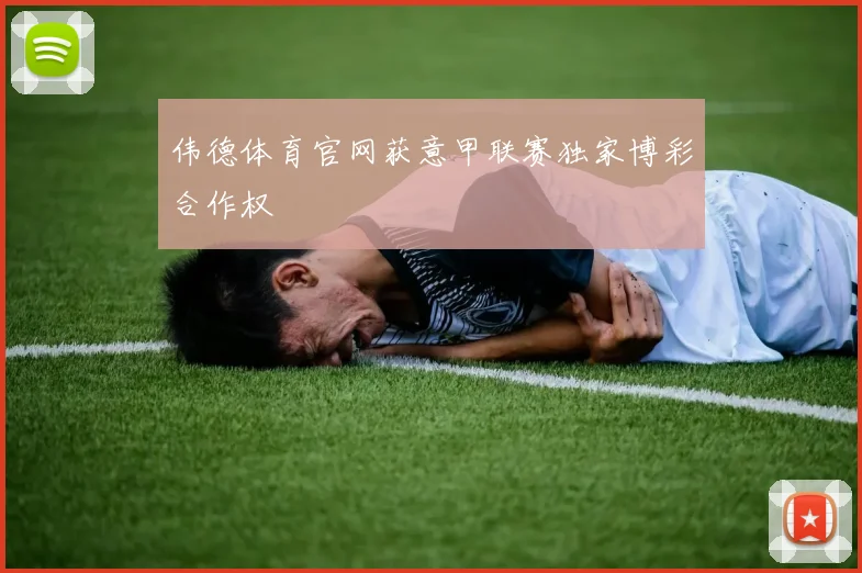伟德体育官网获意甲联赛独家博彩合作权